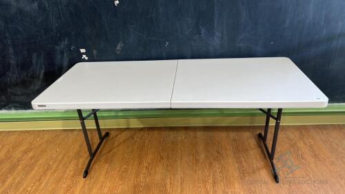 6' Fold in Half Lifetime Folding Table