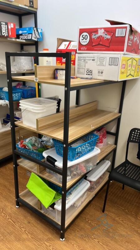 Double Sided Shelving Unit