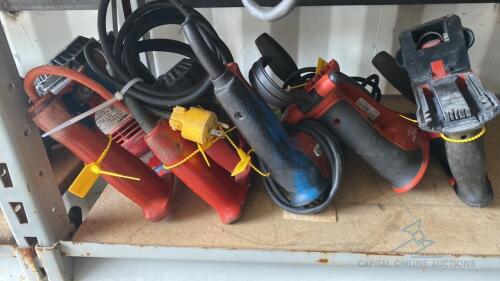 5 Assorted Hilti Drills