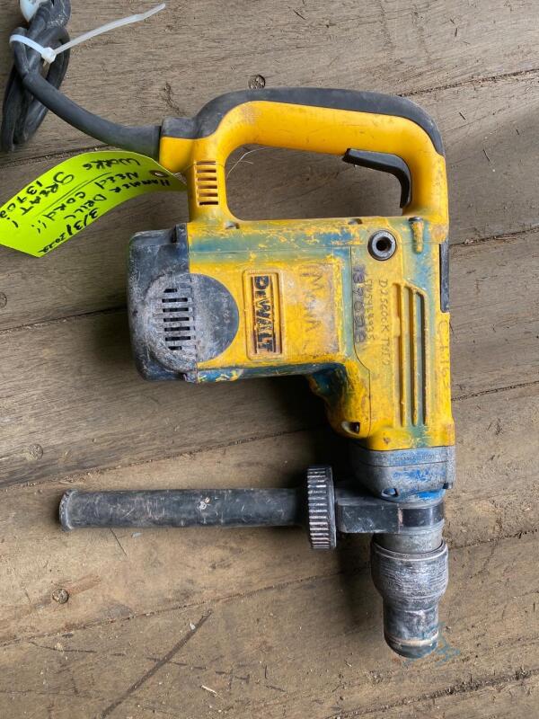 8 DeWalt Hammer Drills