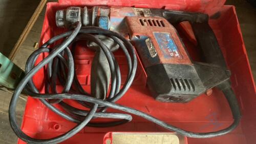 3 Hilti Rotary Hammer Drills in Case