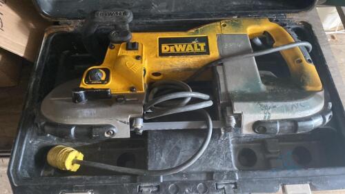 4 DeWalt Band Saws in Case