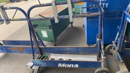 Empty Greenlee 881 Mobile Bending Cart