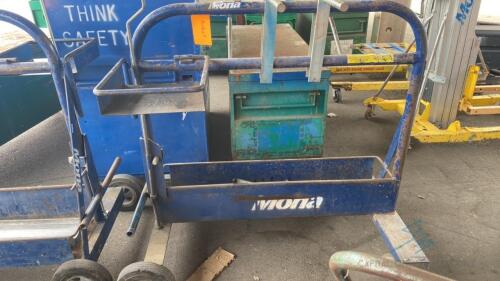 Empty Greenlee 881 Mobile Bending Carts