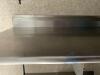 Stainless Steel Tables with Backsplash, Heavy Duty - 2