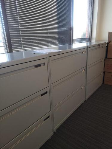 4 Filing Cabinets