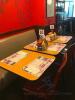 (2) 24x30 Yellow Cafe Table - 3