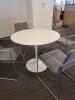 3ft round table with 4 chairs