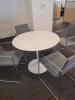 3ft round table with 4 chairs - 2