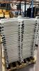 110 White Wooden Folding Garden Chairs - 4