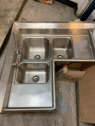 Three Compartment Sink