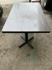 2 Two Leg Rectangle Table