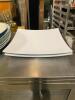 White Square Plates - 3