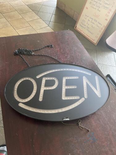 Open Sign