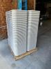 100 AlloyFold Bone White Aluminum Frame Folding Chair - 3