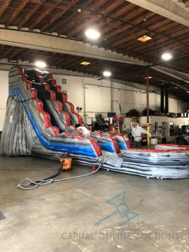 Titanium 19 Foot Water Slide - by Jump Orange