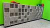 41 keyless lockers/cubby unit