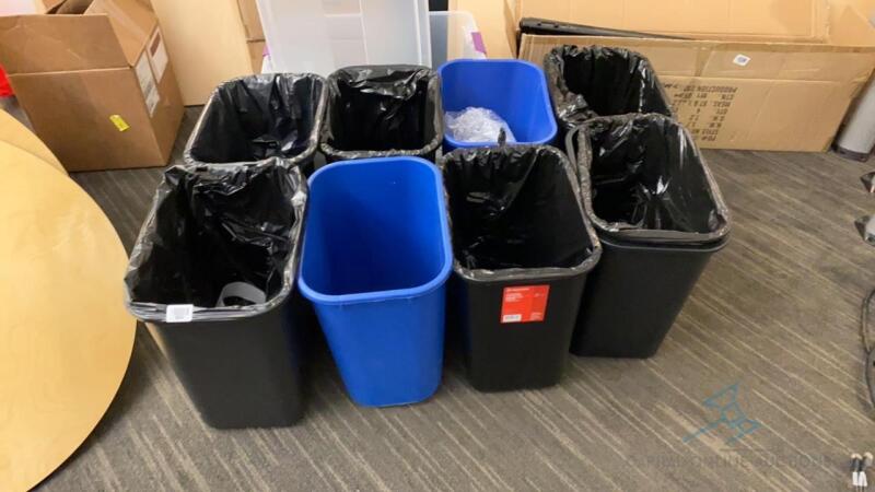 8 Wastebaskets