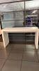 White Cocktail Height Table