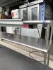 Stainless Steel Shelf with Ticket Rail and New Food Warmer