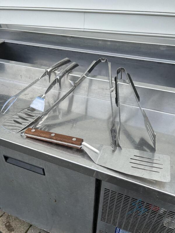 New Set of Barbeque Utensils