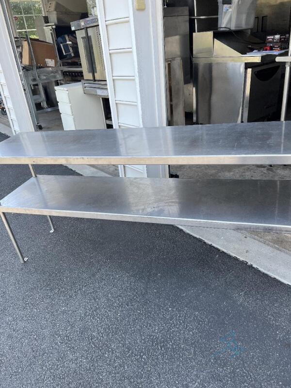 Stainless Steel Double Shelf