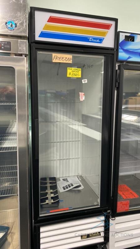 True - General Foodservice Freezer Merchandiser (New/Floor Model)