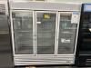 True - General Foodservice Freezer Merchandiser (New/Floor Model) - 7