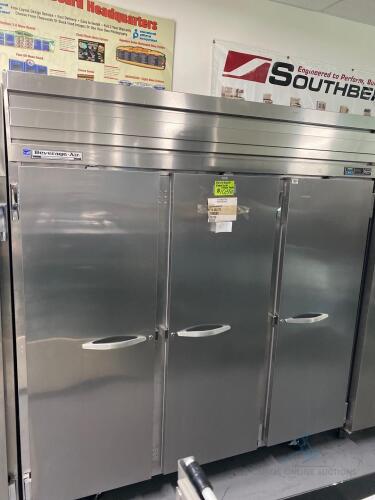 Beverage Air Freezer, Reach-In (New/Floor Model)