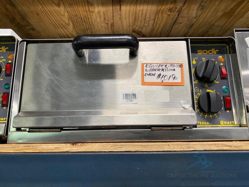 Equipex Pizza Bake Oven, Countertop, Electric (New/Floor Model)