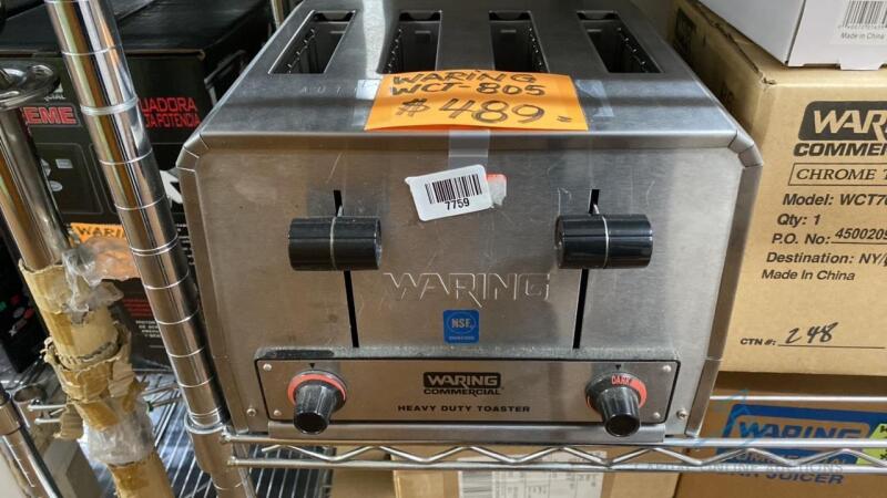 Waring Toaster, Pop-Up (New/Floor Model)