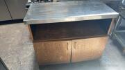 Cabinet with Stainless Steel Top