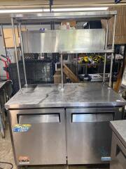 Turbo Air Undercounter Freezer with Stainless Steel Shelf