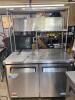 Turbo Air Undercounter Freezer with Stainless Steel Shelf