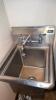 Free standing stainless steel sink - 2