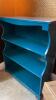 Blue bookshelf - 2