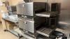 (2) Double stack conveyor pizza ovens - 2