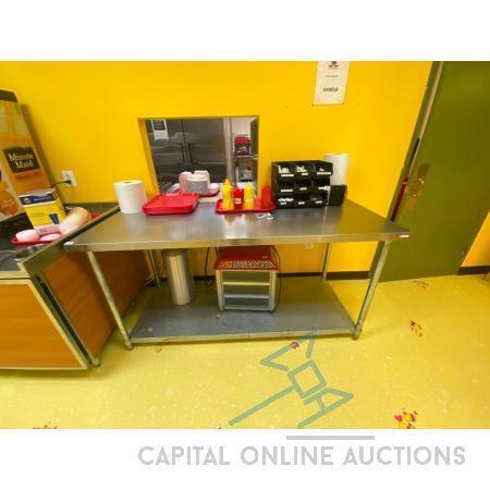 Stainless Steel Prep Table