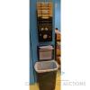 Clip Board Rack, File, and Trash Can