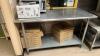 Stainless steel prep table - 2