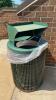 2 Outdoor Trash Receptacles - 2