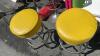 2 Yellow Bar Stools - 2