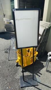 Sign Display Stand