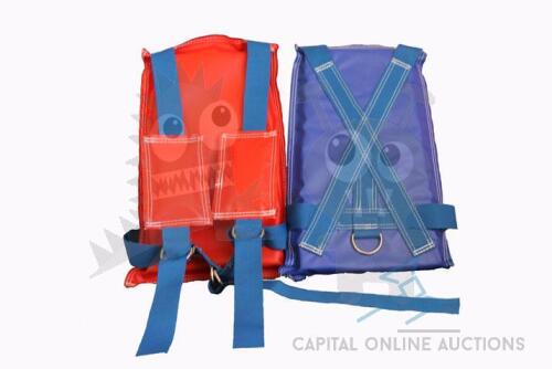 NEW Bungee Run Vest Adult (Color may be Blue or Red)