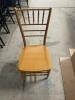 (100) New Gold Chiavari Ballroom Chair