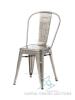 (12) New Gunmetal Bistro Chairs (some rust) - 4