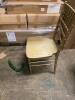 (100) Gold Chavari Chairs - 2