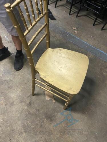 (100) Gold Chavari Chairs