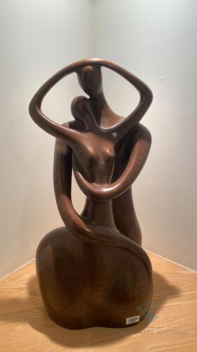 Ruth Bloch, "Entanglement" Bronze Sculpture