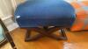 Blue Ottoman